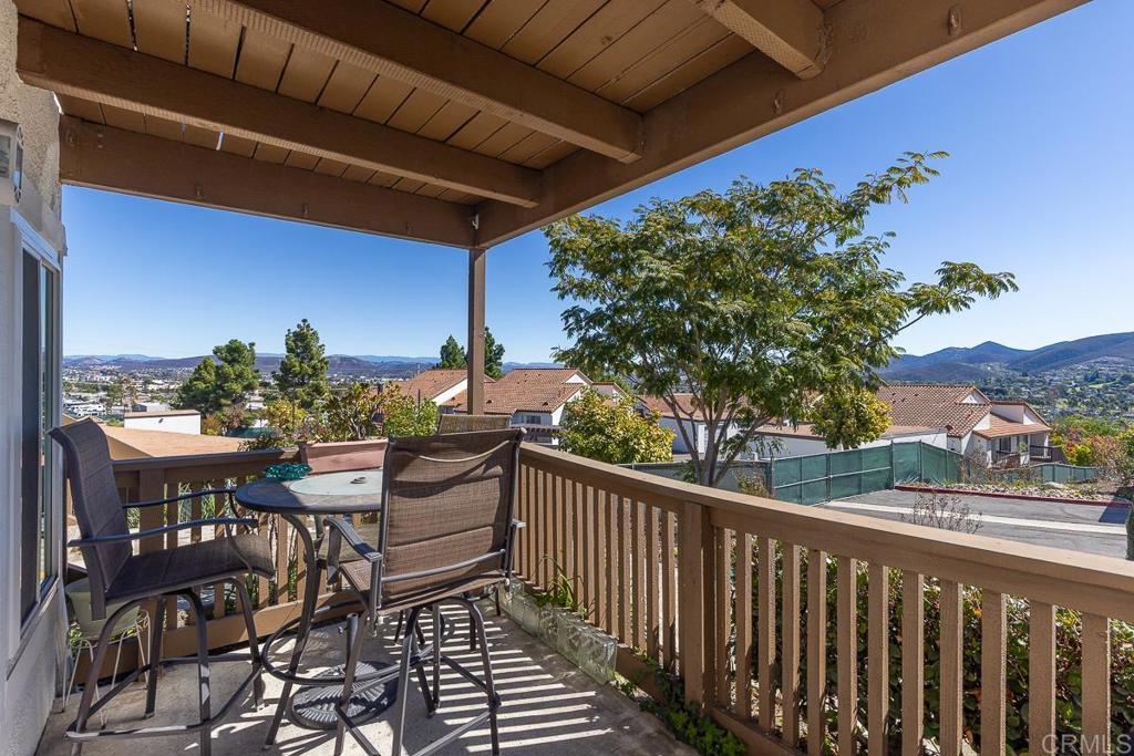 866 South Rancho Santa Fe Road, Unit C San Marcos, CA 92078 - Photo 10 of 14 a view of a chairs and table in the balcony