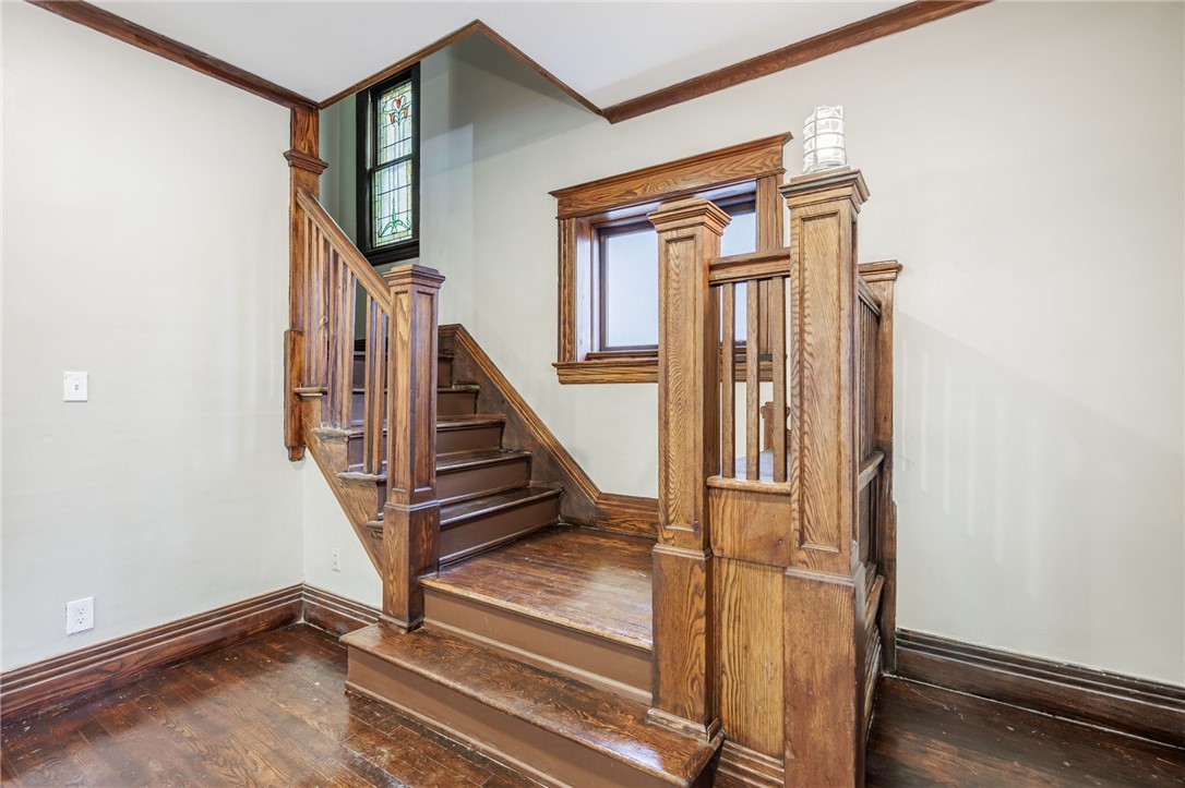 436 Birr Street Rochester, NY 14613 - Photo 13 of 30 Living Room Stairs