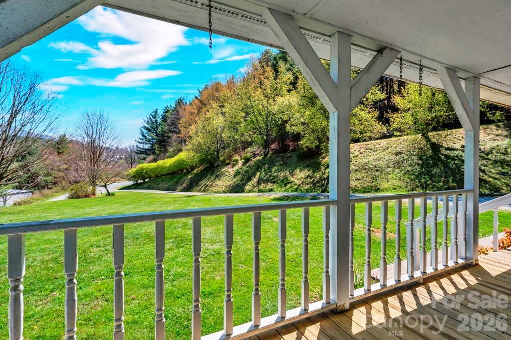 228 Vilas Overlook, Unit 1 Vilas, NC 28692 - Photo 3 of 48 a view of a porch