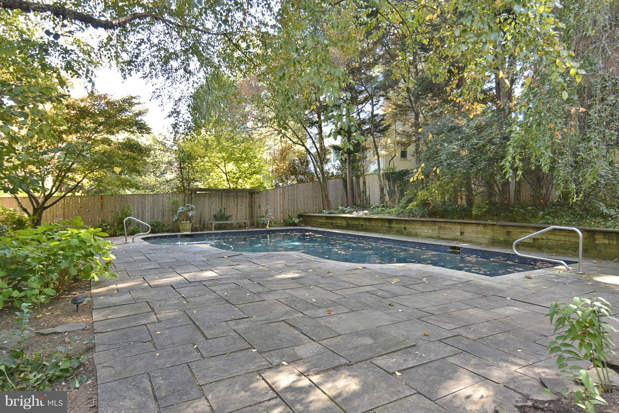 3711 Reno Road Northwest Washington, DC 20008 - Photo 28 of 29 Great Back Yard, Patio and Pool