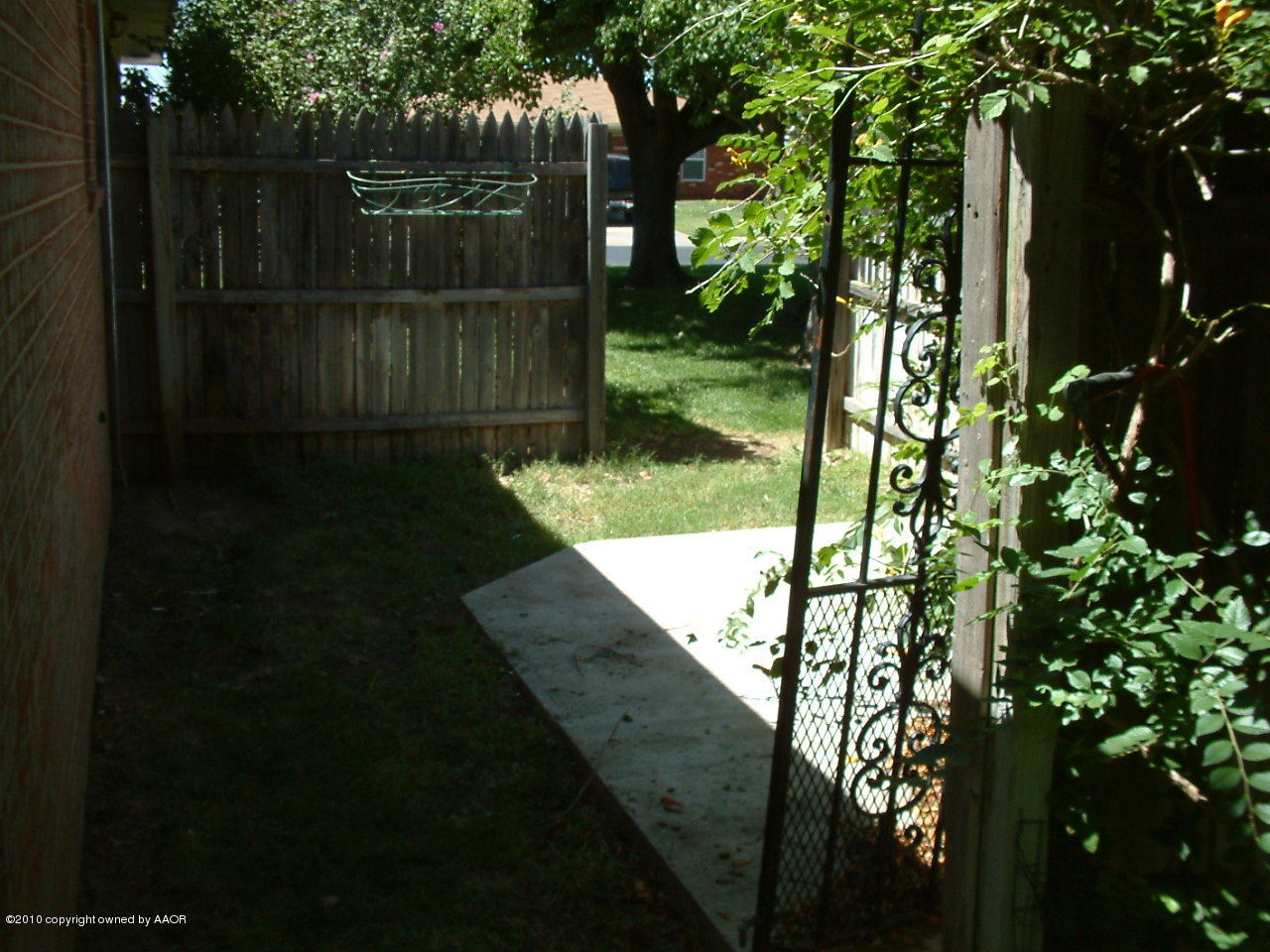 5305 While A Way Road Amarillo, TX 79109 - Photo 8 of 10 Back Yard