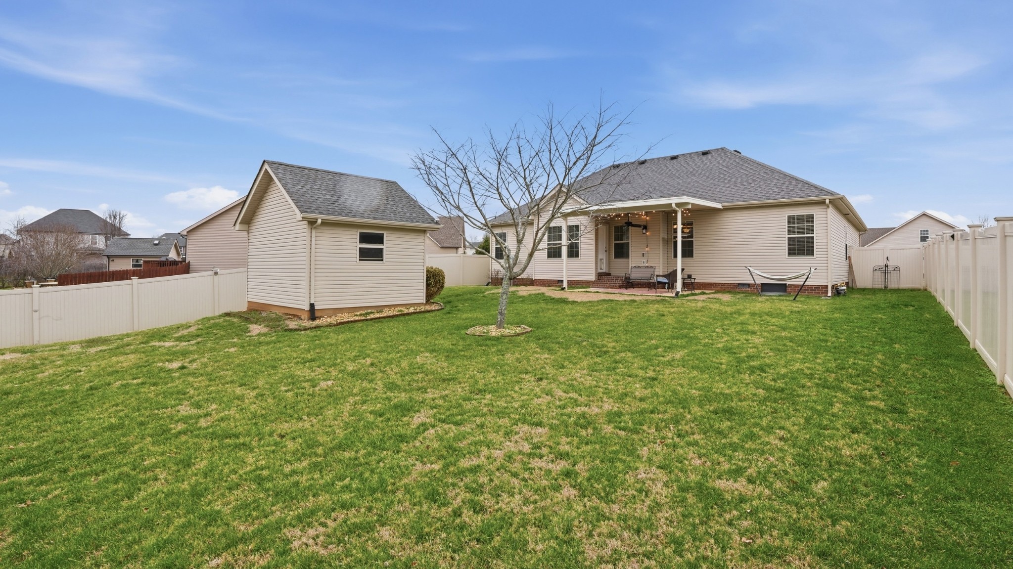 2422 Turtle Trace Murfreesboro, TN 37127 - Photo 31 of 38 a view of a house with a yard