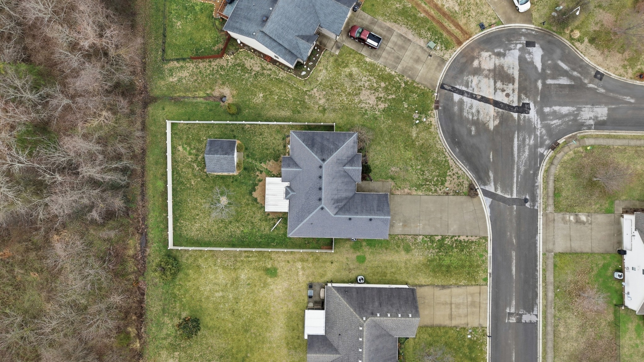 2422 Turtle Trace Murfreesboro, TN 37127 - Photo 35 of 38 an aerial view of a house