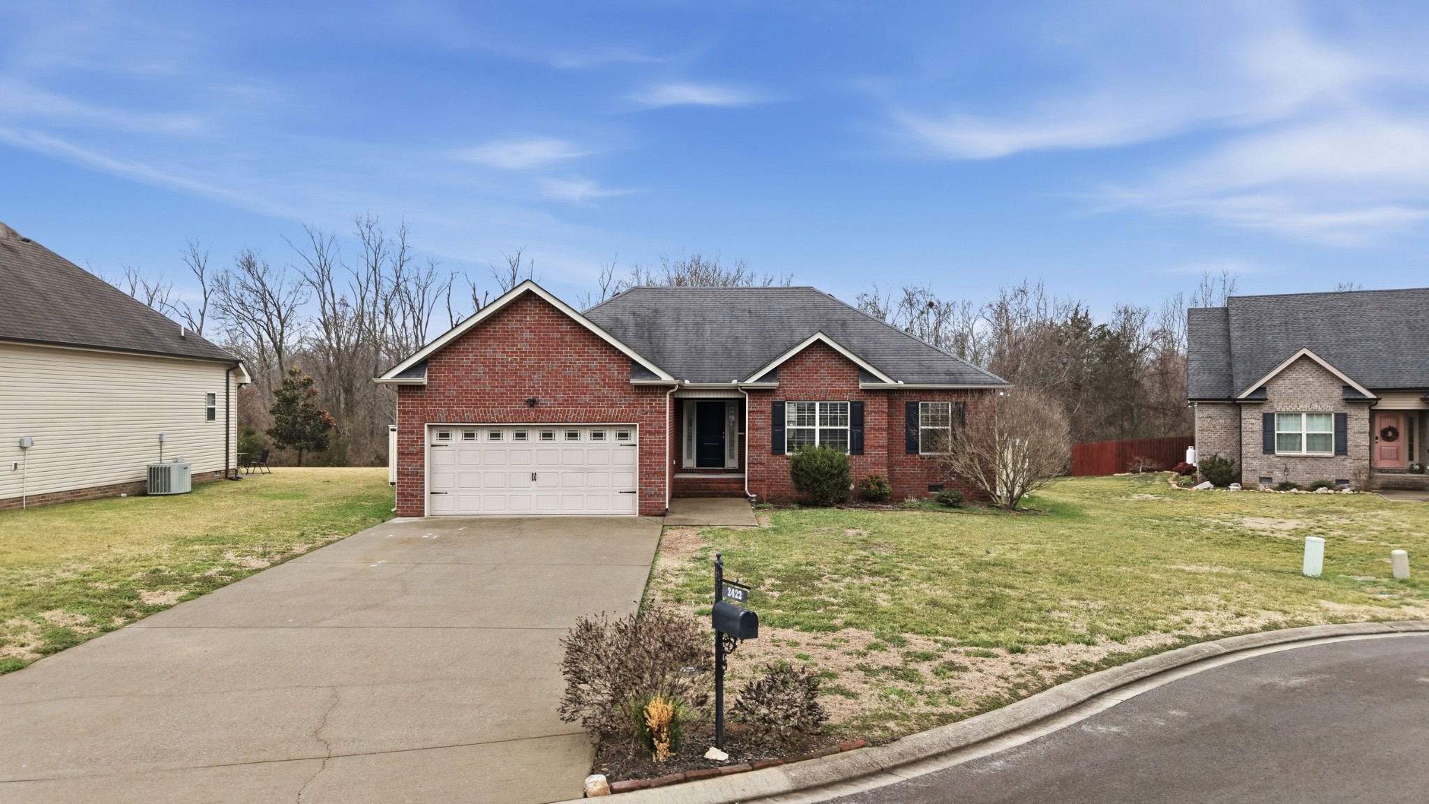 2422 Turtle Trace Murfreesboro, TN 37127 - Photo 37 of 38 a view of a house with a yard