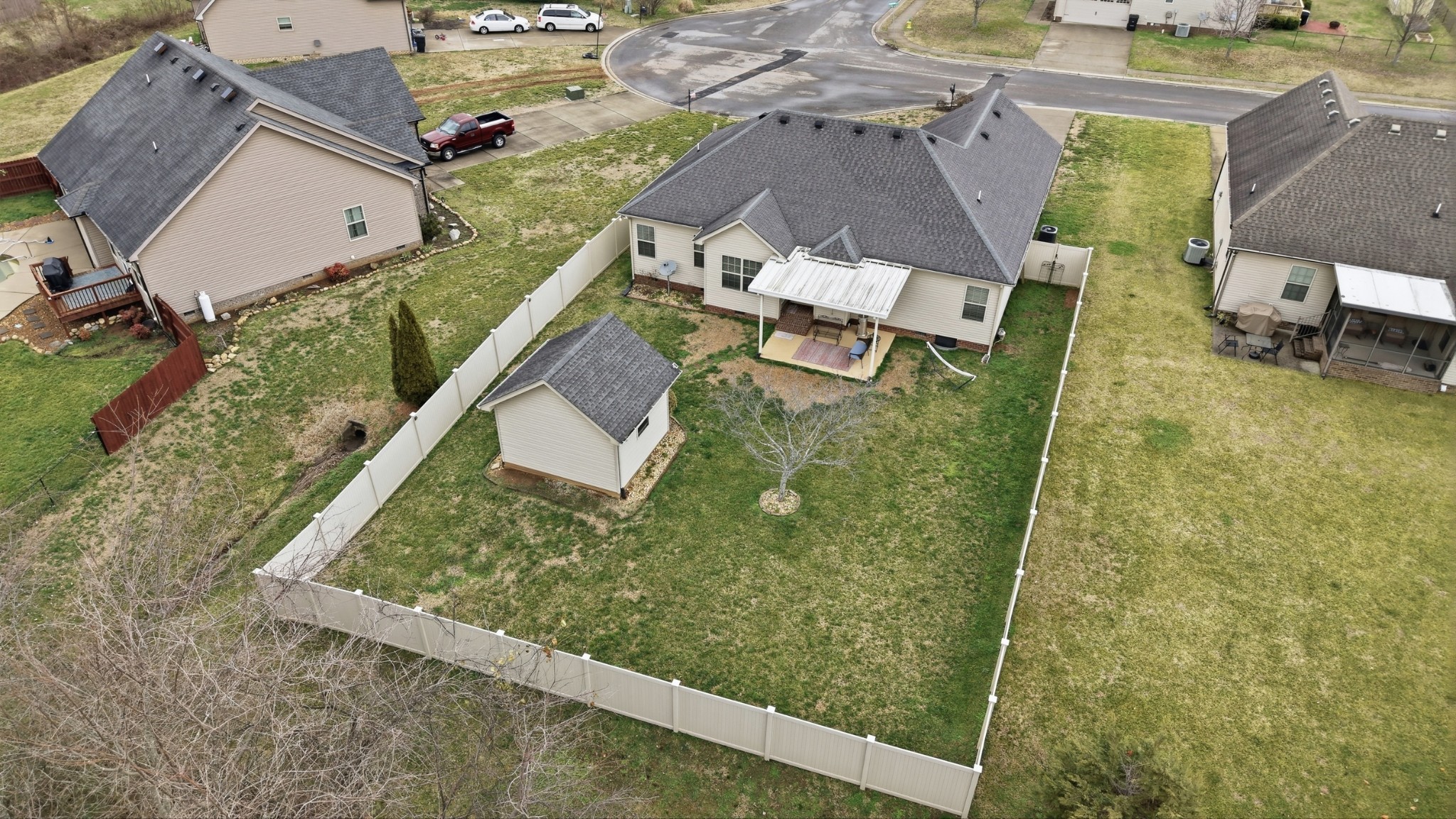 2422 Turtle Trace Murfreesboro, TN 37127 - Photo 6 of 38 an aerial view of a house with swimming pool