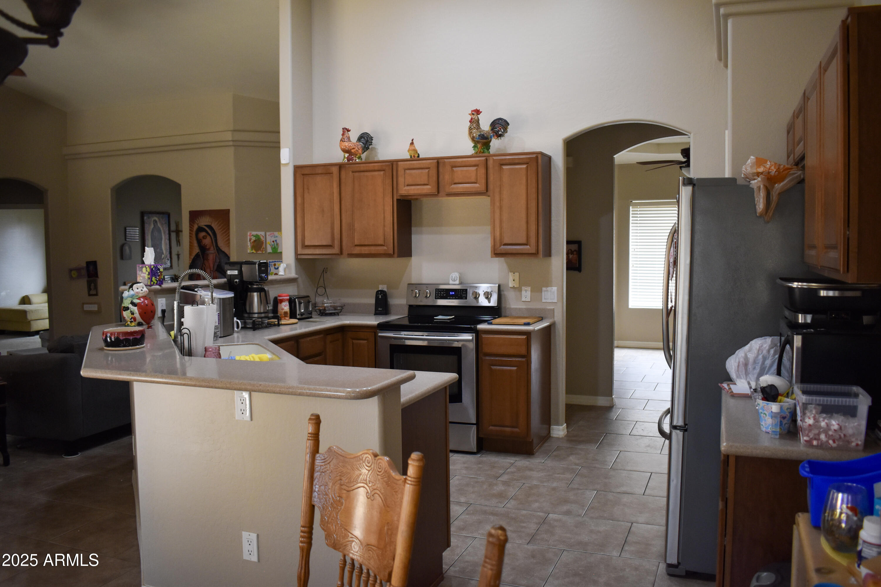 15641 Coral Road Arizona City, AZ 85123 - Photo 8 of 10 a kitchen with a sink appliances and cabinets