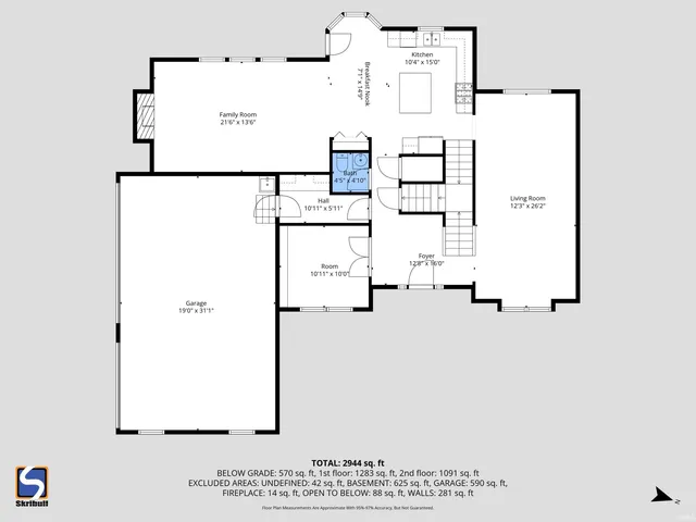 $525,000 | 50619 Lakeside Drive, Granger, IN 46530