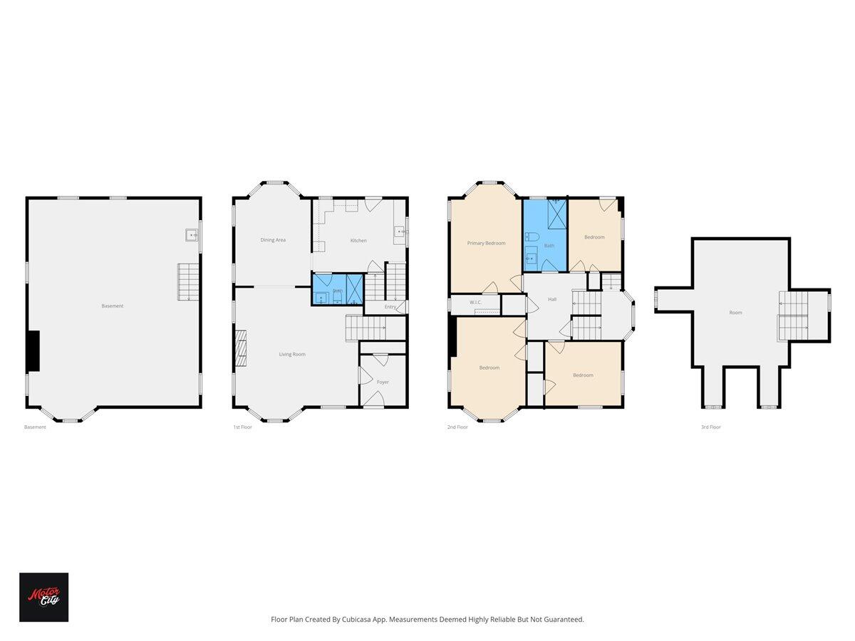 430 Marston Street Detroit, MI 48202 - Photo 35 of 37 03-Floorplan
