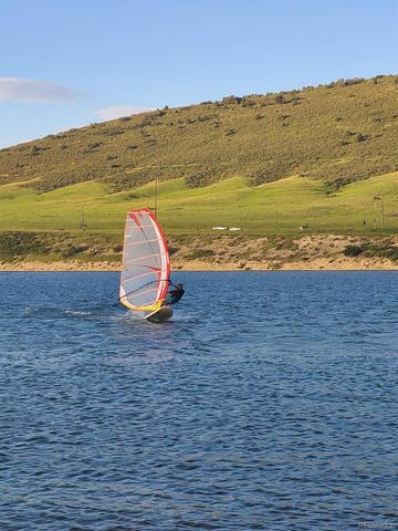 a view of an ocean and beach