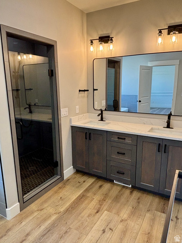 1184 West 3250 North Ogden, UT 84414 - Photo 29 of 69 Master bath, with dual vanity with quartz countertops and undermount sinks.