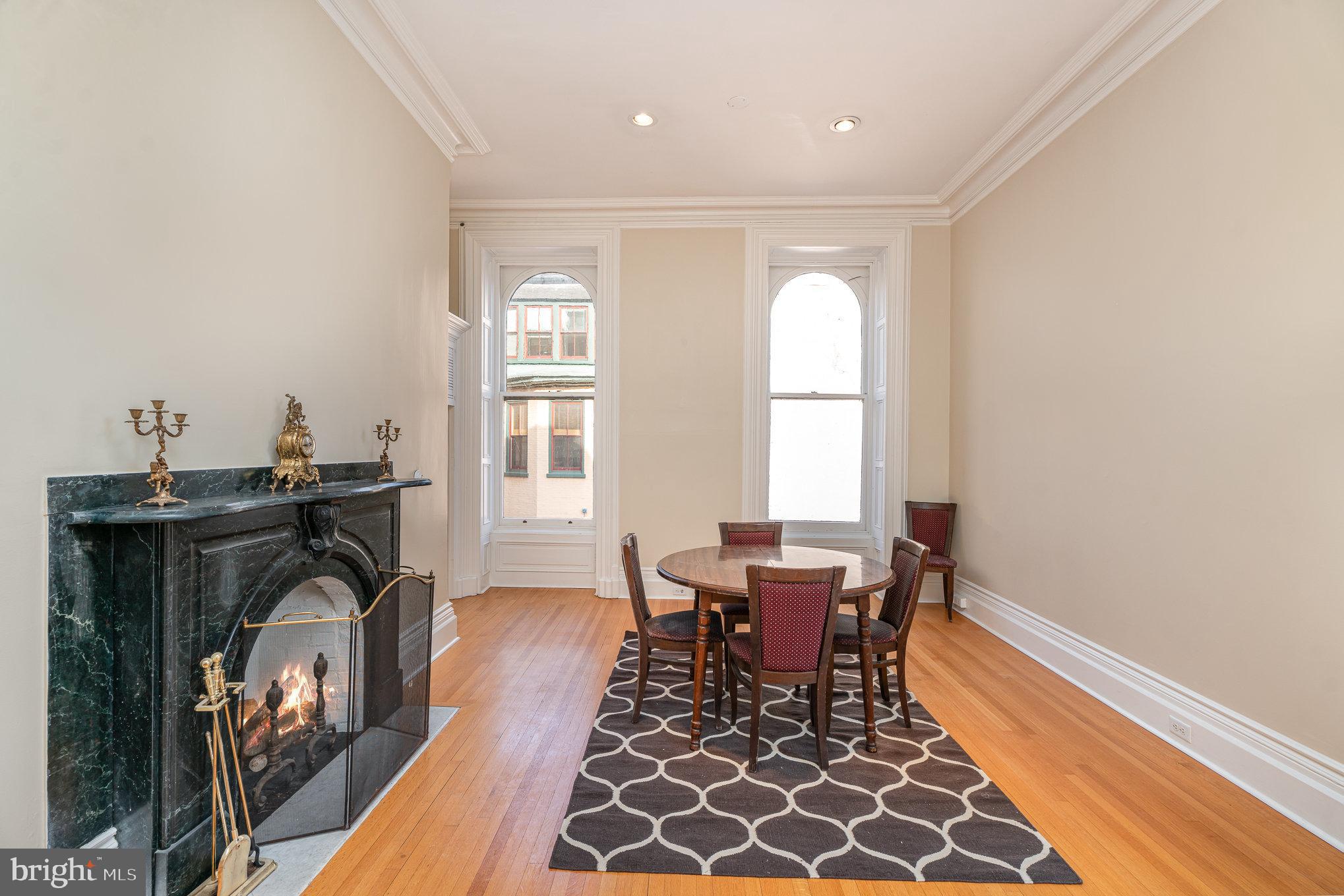 407 North Front Street Harrisburg, PA 17101 - Photo 31 of 52 a view of a dining room with furniture window and wooden floor