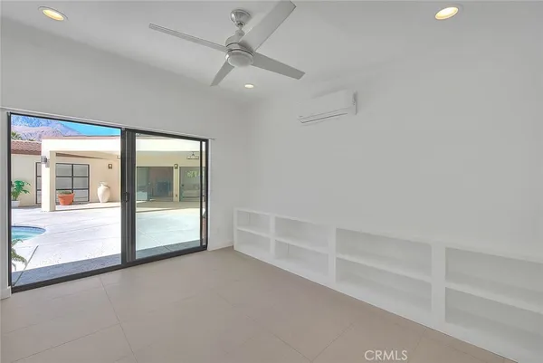 a view interior of the house and outdoor space