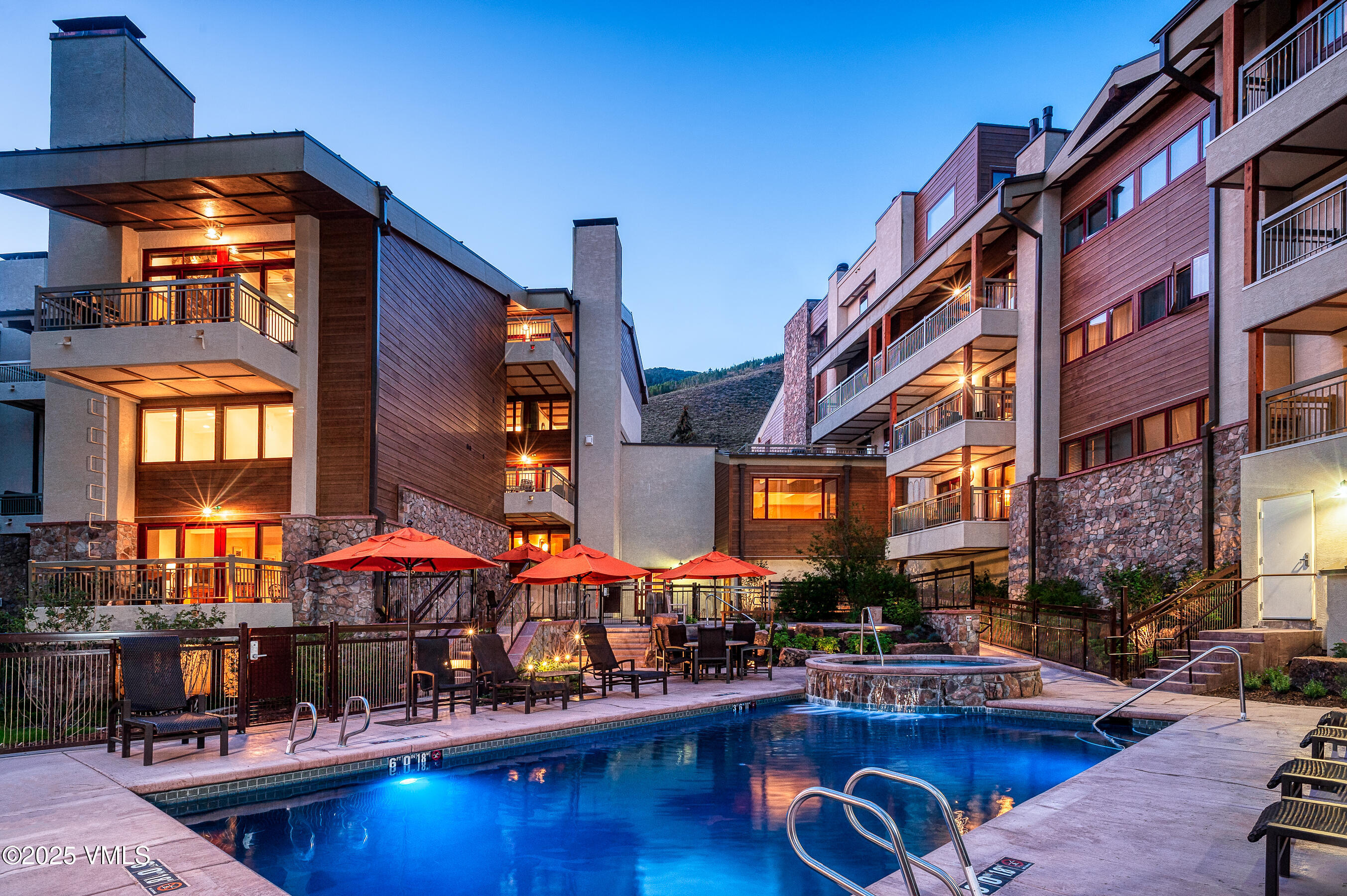 390 East Lionshead Circle, Unit 103 Vail, CO 81657 - Photo 16 of 22 a view of pool with outdoor seating