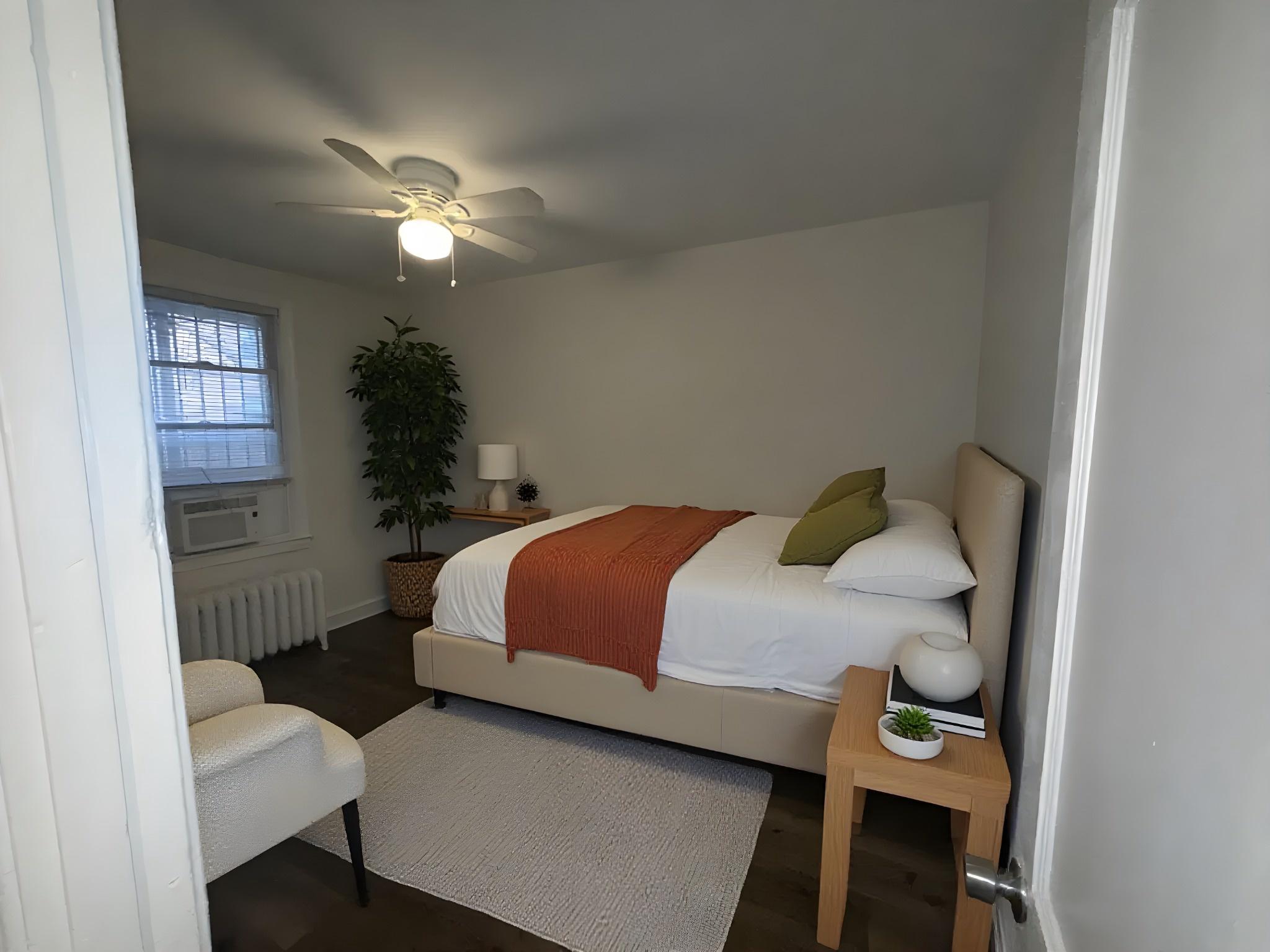 102 O Street Southwest, Unit 1 Washington, DC 20024 - Photo 13 of 18 Bedroom (Virtually staged)