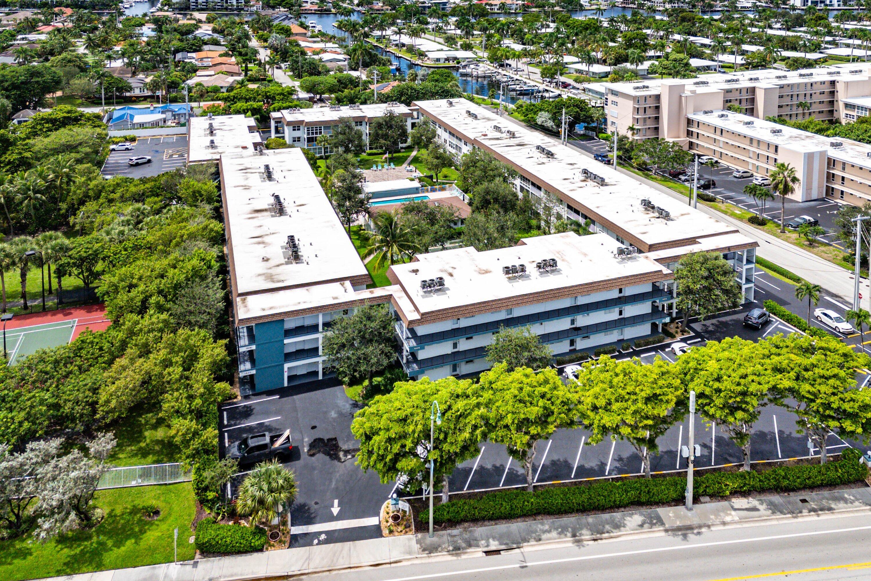 1501 South Ocean Boulevard, Unit 225 Lauderdale-by-the-Sea, FL 33062 - Photo 36 of 47 an aerial view of a city