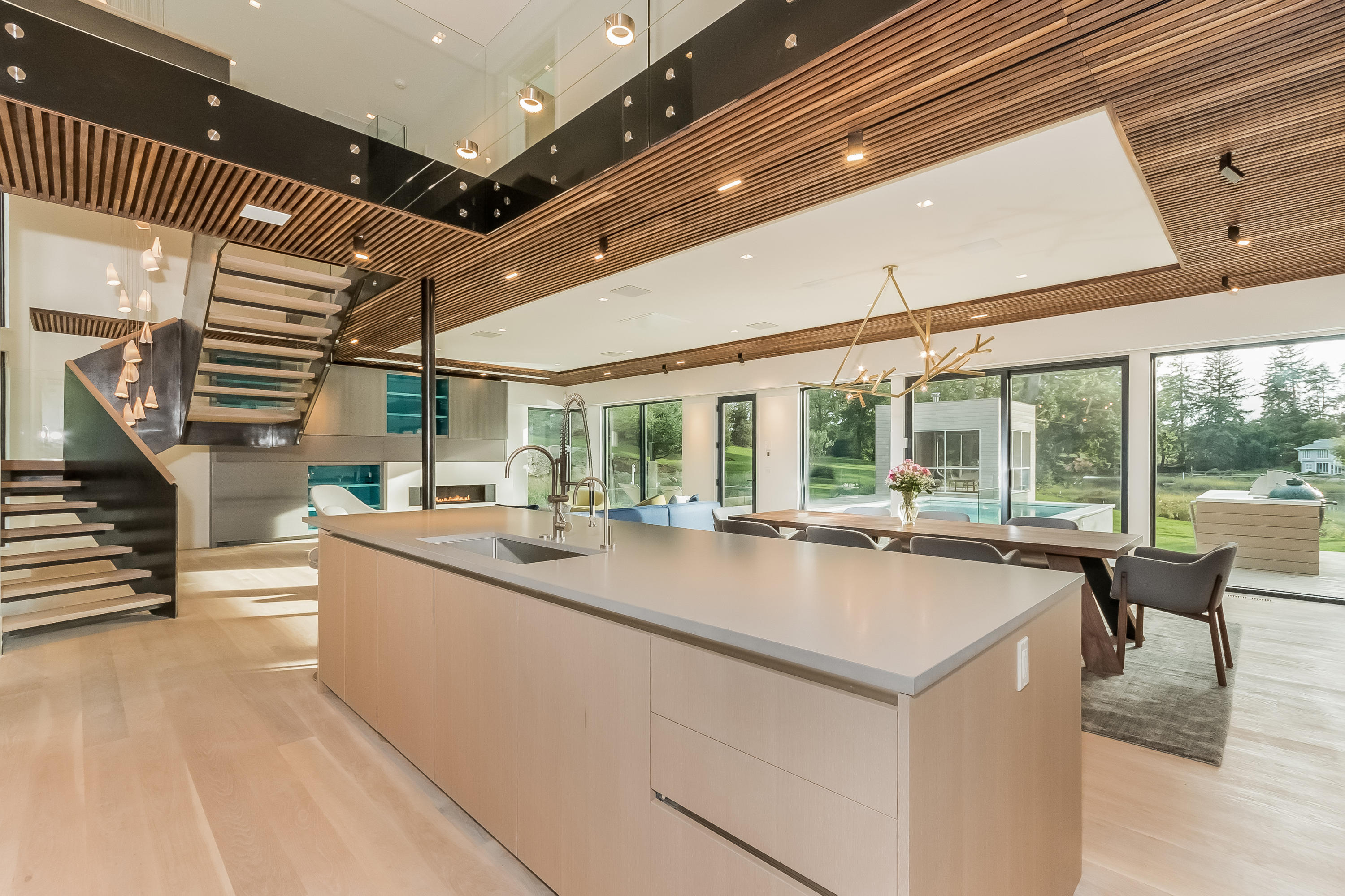 1 Beverly Place Darien, CT 06820 - Photo 13 of 45 a open kitchen with stainless steel appliances granite countertop a sink and cabinets