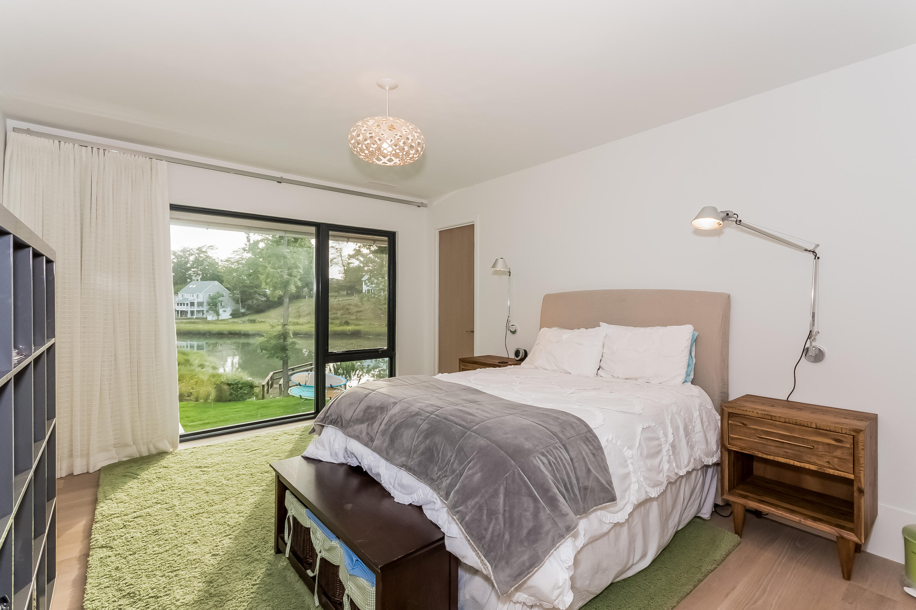 1 Beverly Place Darien, CT 06820 - Photo 23 of 45 a bed room with a bed and a large window