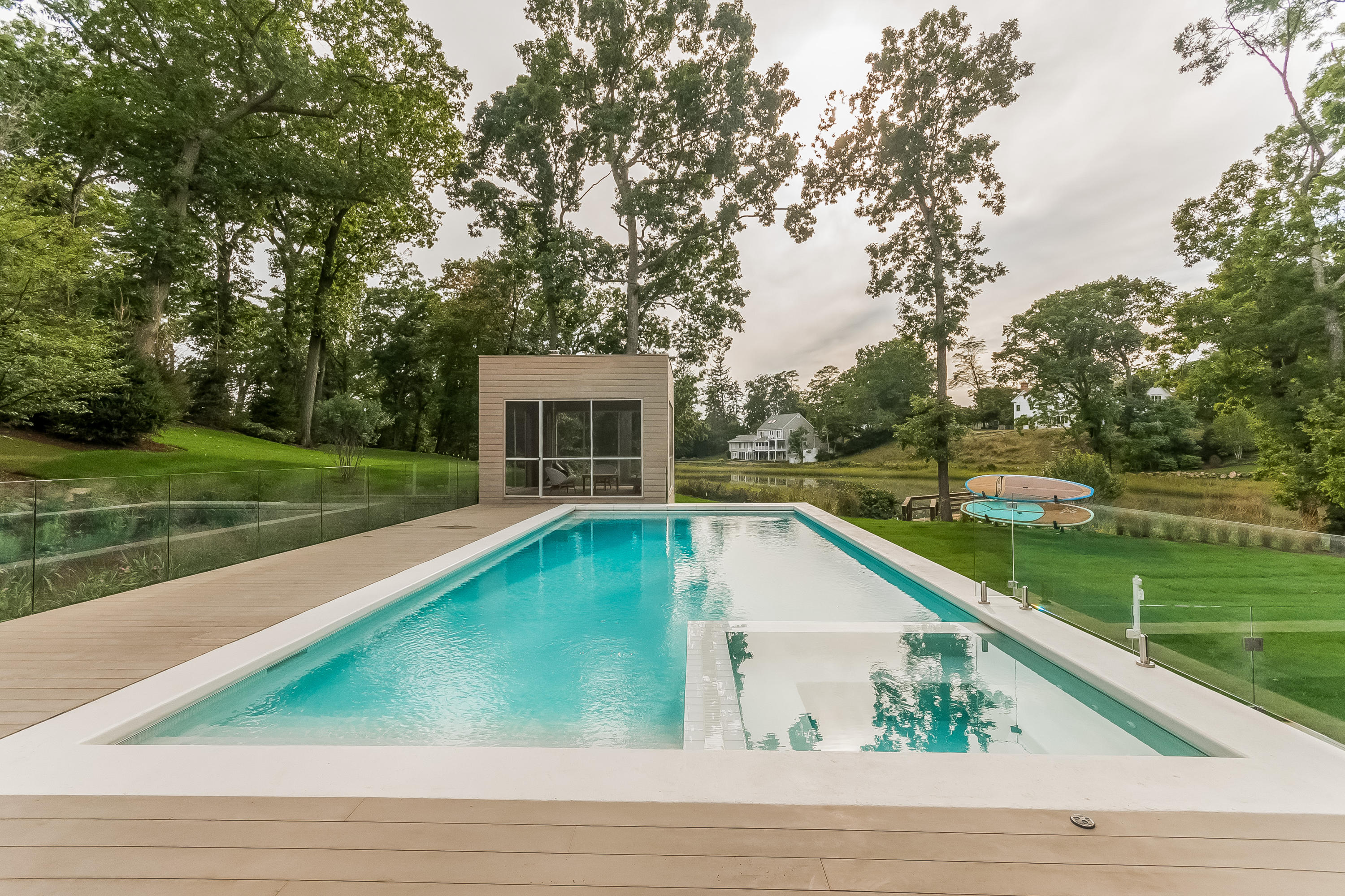 1 Beverly Place Darien, CT 06820 - Photo 32 of 45 a view of a house with a yard