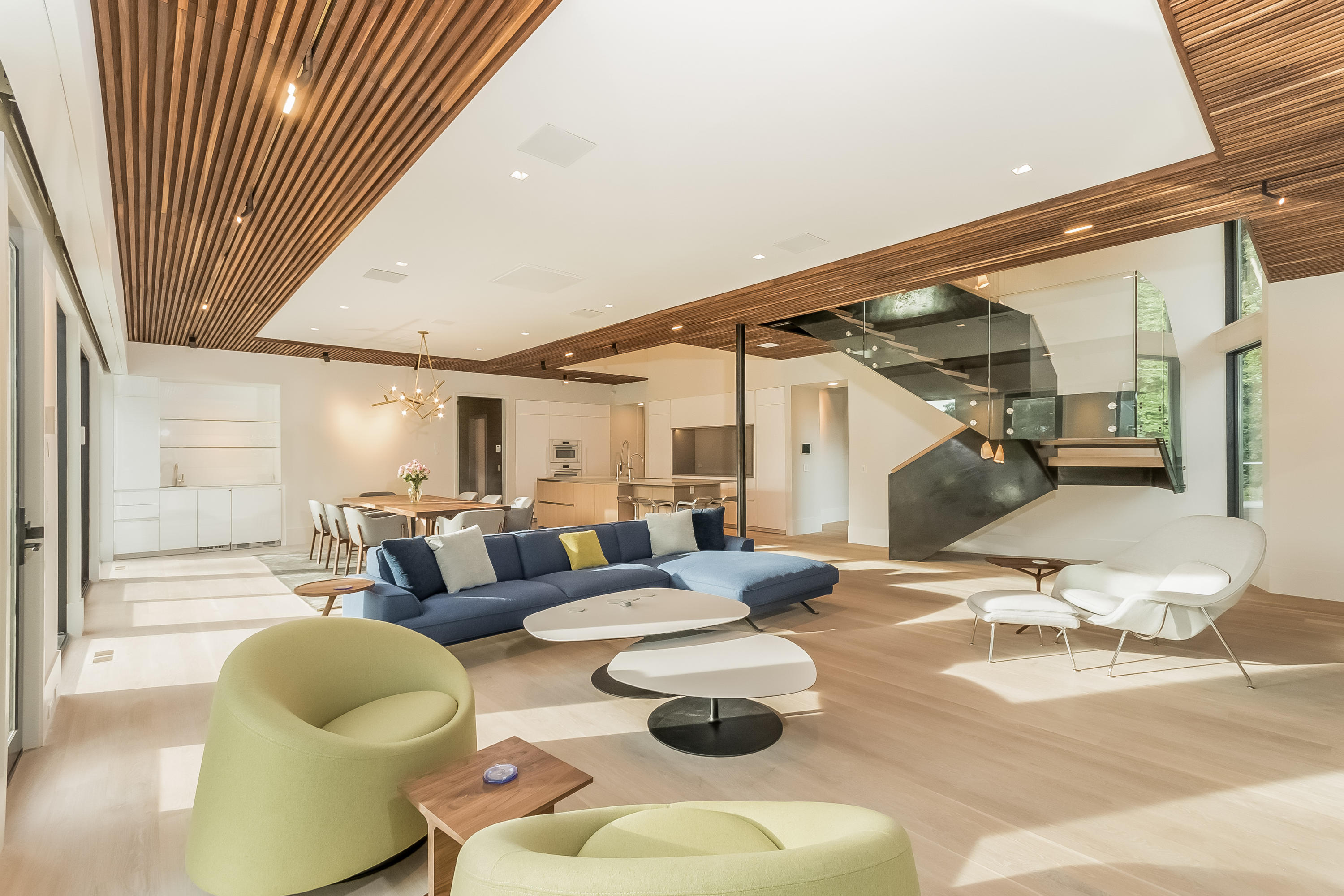 1 Beverly Place Darien, CT 06820 - Photo 9 of 45 a living room with furniture and a large window