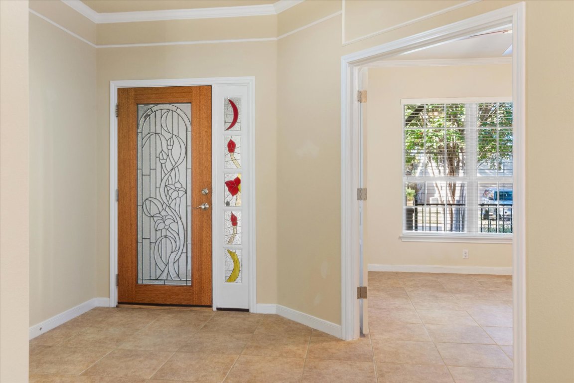 531 Deer Meadow Circle Georgetown, TX 78633 - Photo 6 of 39 Office entry right off front of house
