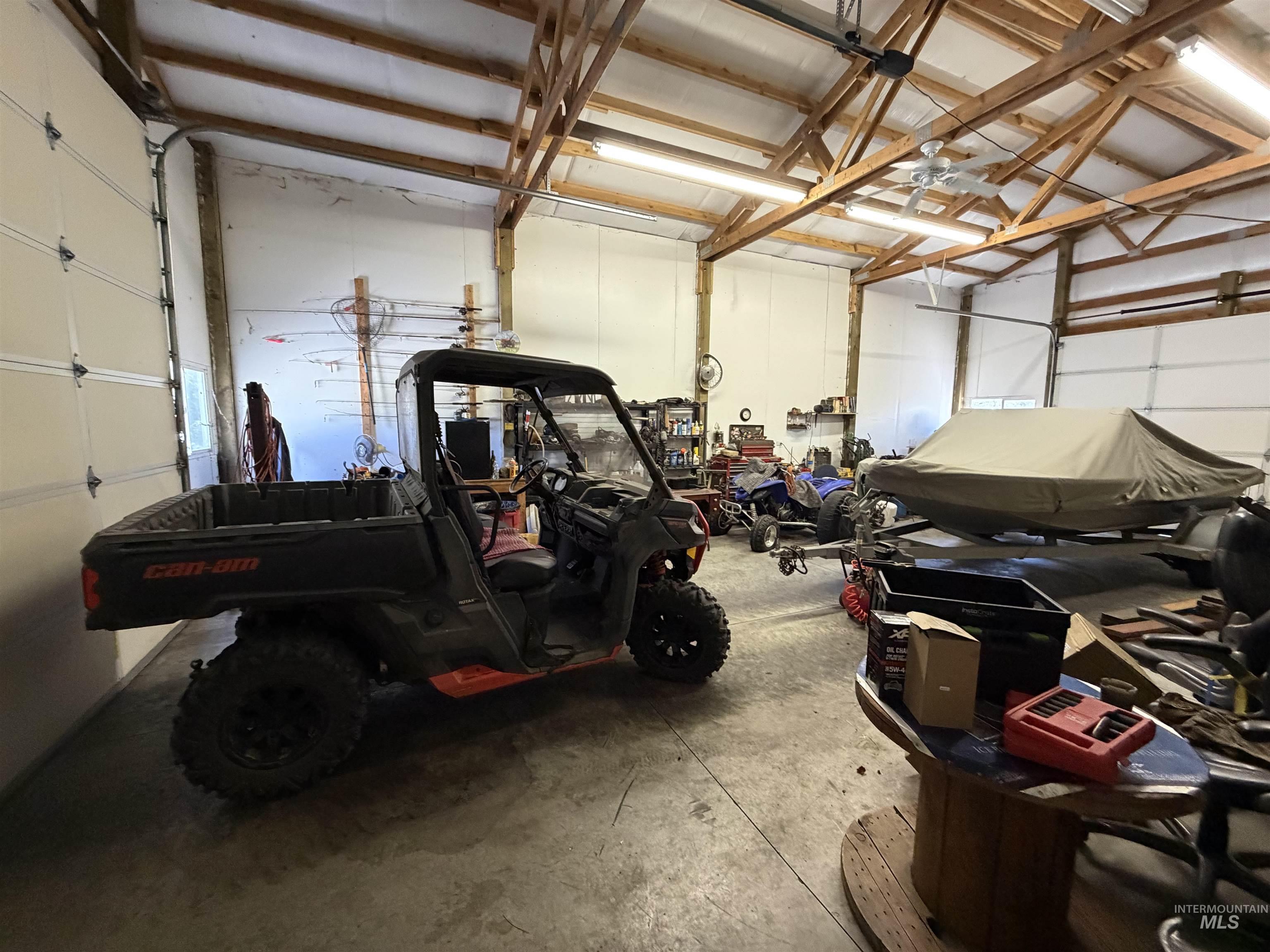 27474 North Tom Beall Road Lapwai, ID 83540 - Photo 20 of 50 Garage with ceiling fan