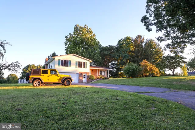 a aerial view of a house