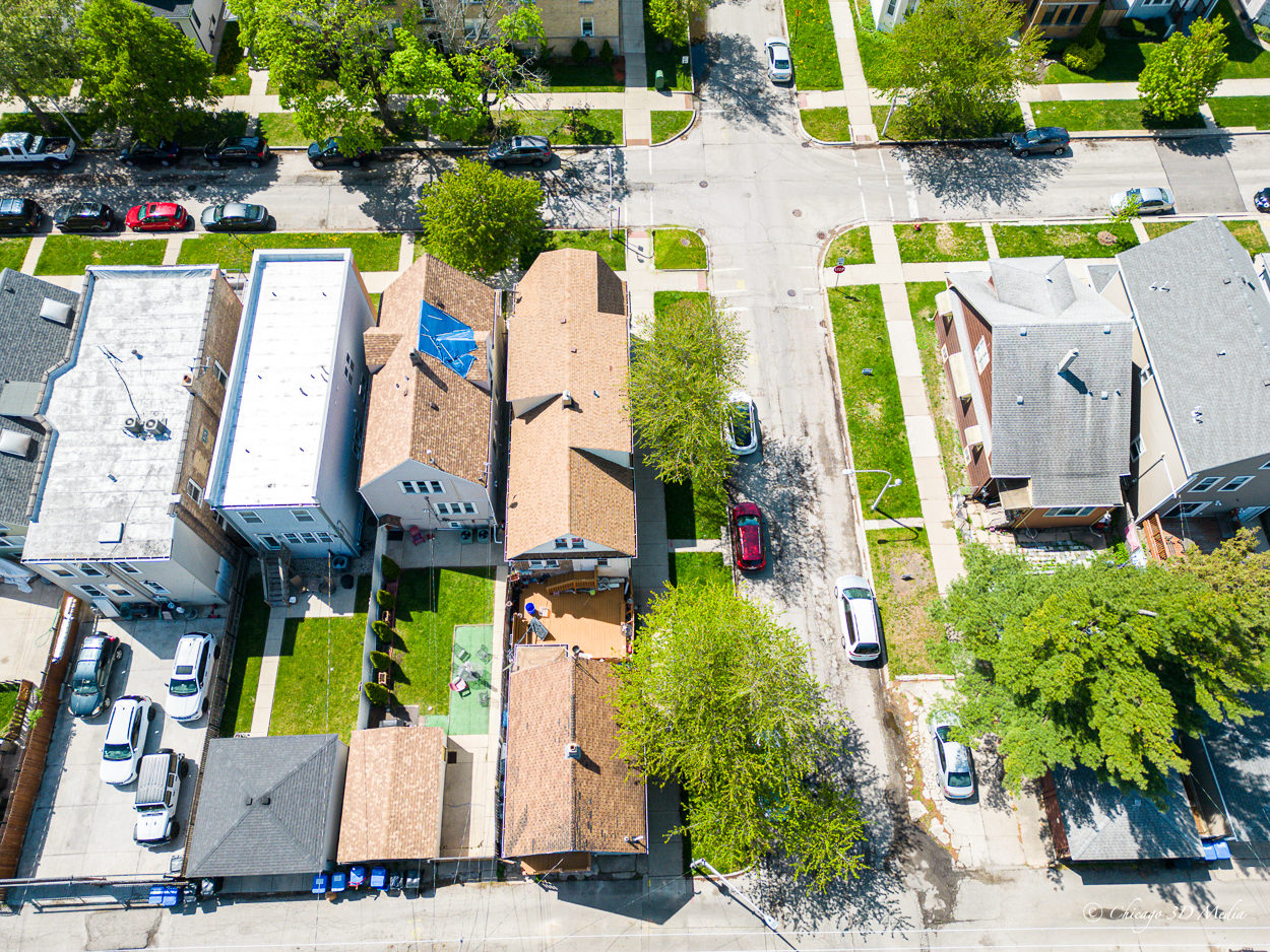 4954 West Byron Street Chicago, IL 60641 - Photo 42 of 42 an aerial view of multiple house