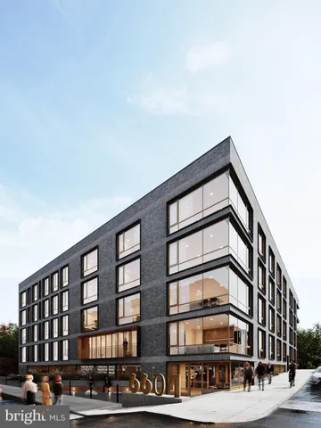 a front view of a building