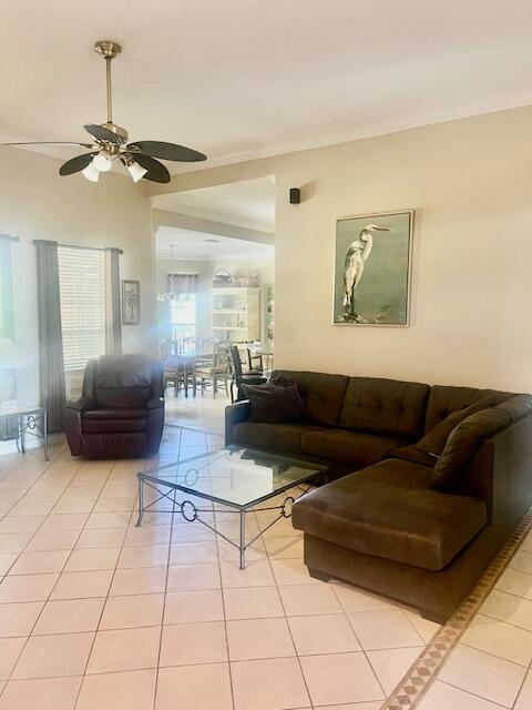 782 Driftwood Point Road Santa Rosa Beach, FL 32459 - Photo 6 of 33 a living room with couches and kitchen view with wooden floor
