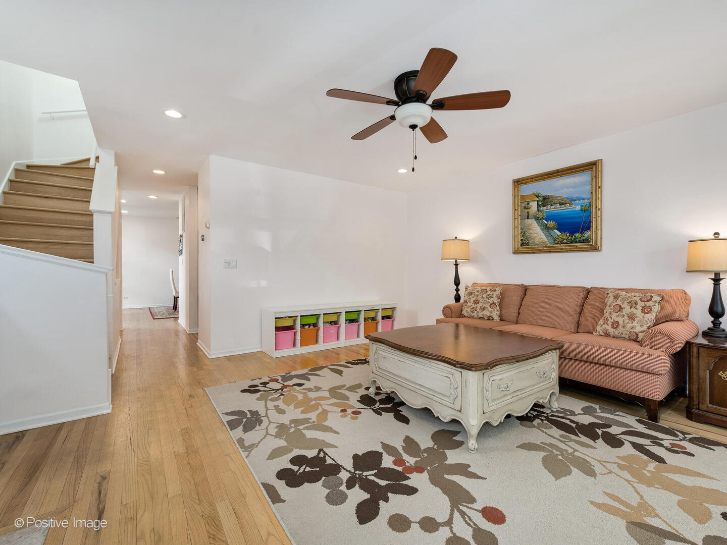 2393 North Wayne Avenue Chicago, IL 60614 - Photo 12 of 24 a living room with furniture and a wooden floor