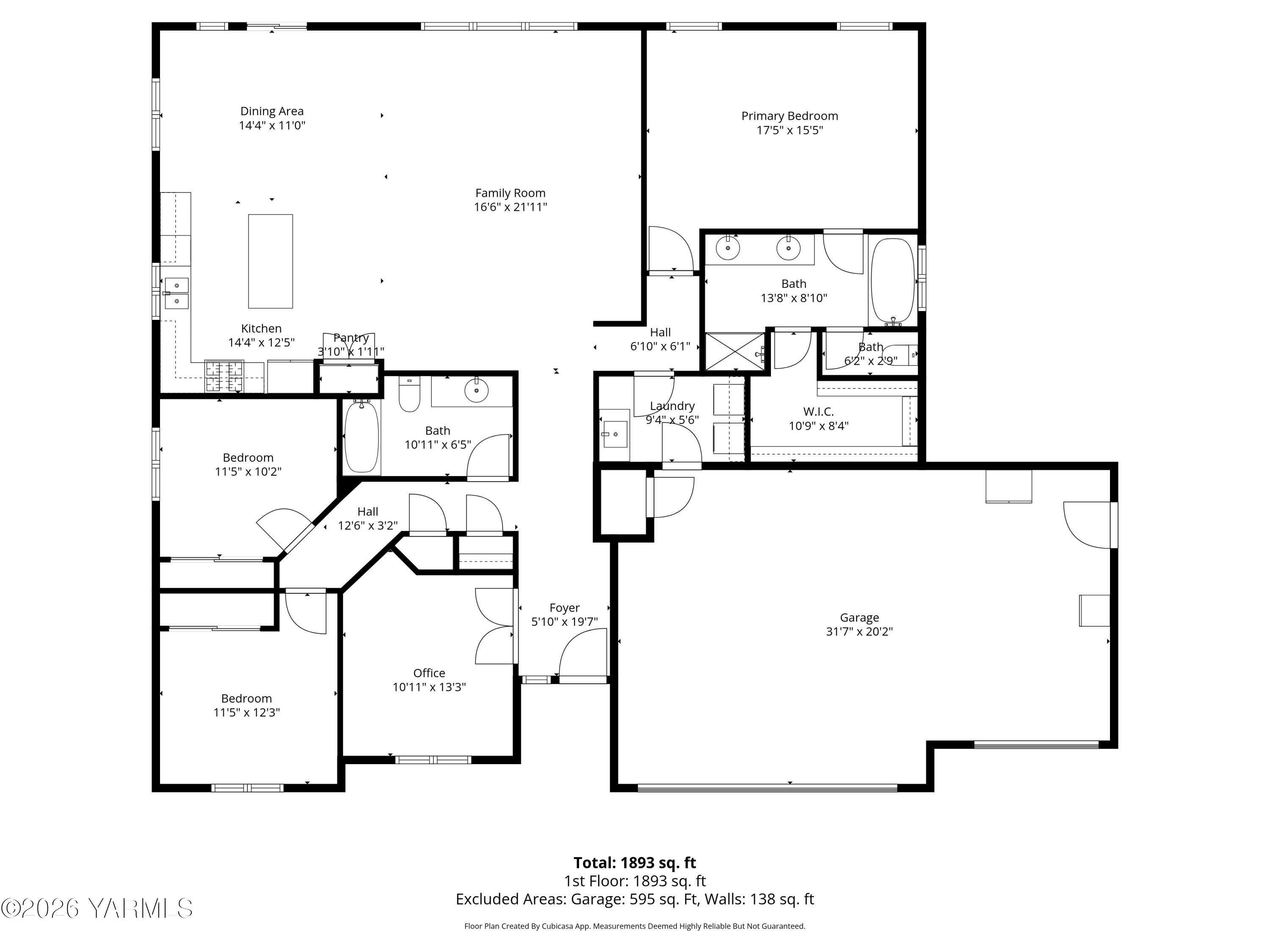 104 Bravo Street Moxee, WA 98936 - Photo 27 of 27 5 Floorplan