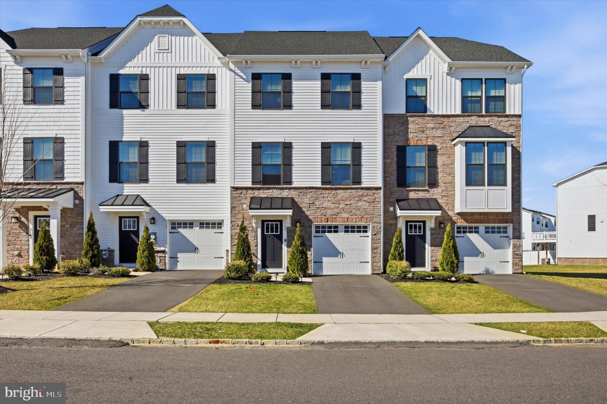Charming townhomes with modern flair.