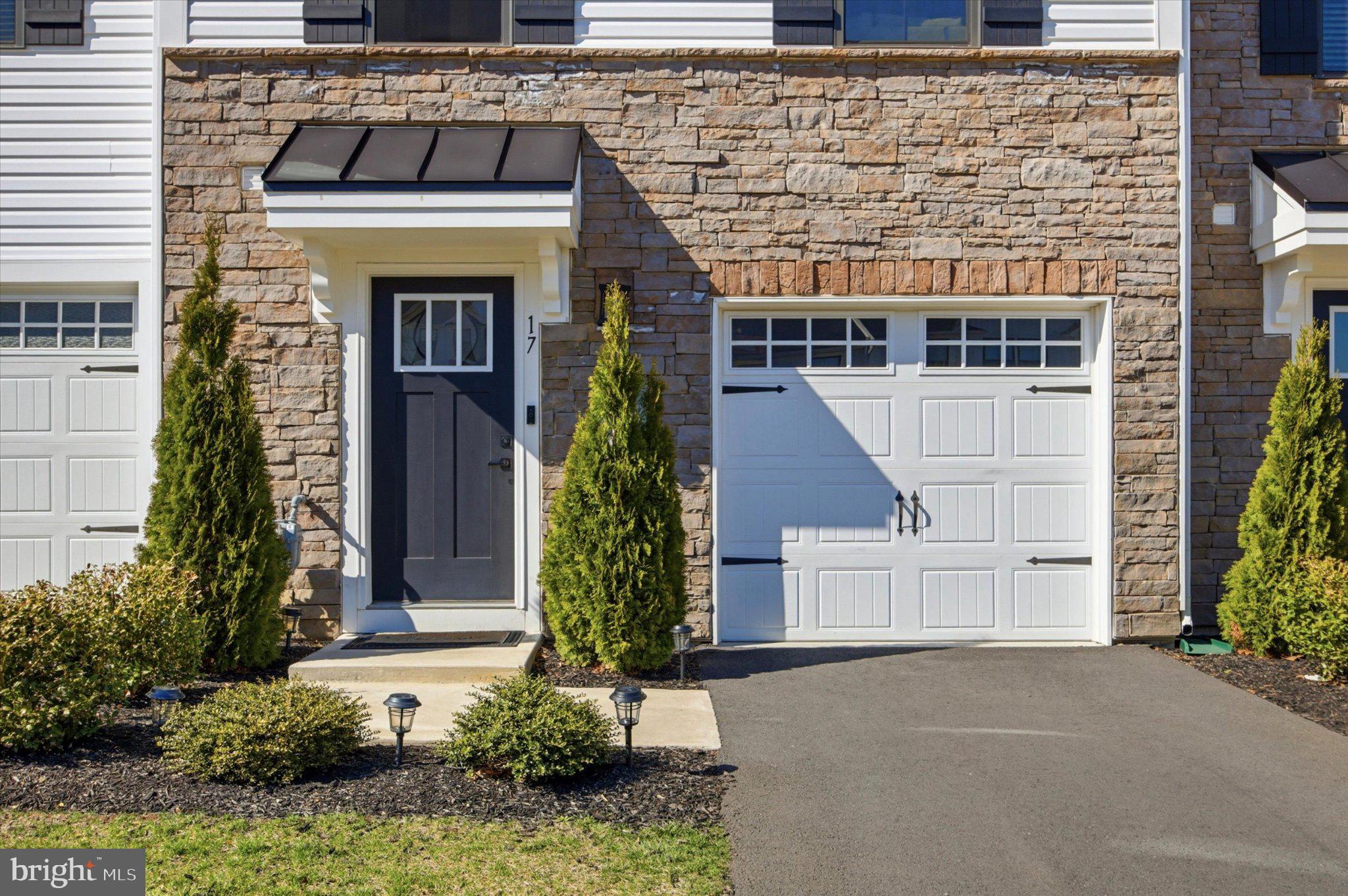 17 Sage Way Mount Mount Laurel, NJ 08054 - Photo 2 of 24 Charming stone-front entryway.