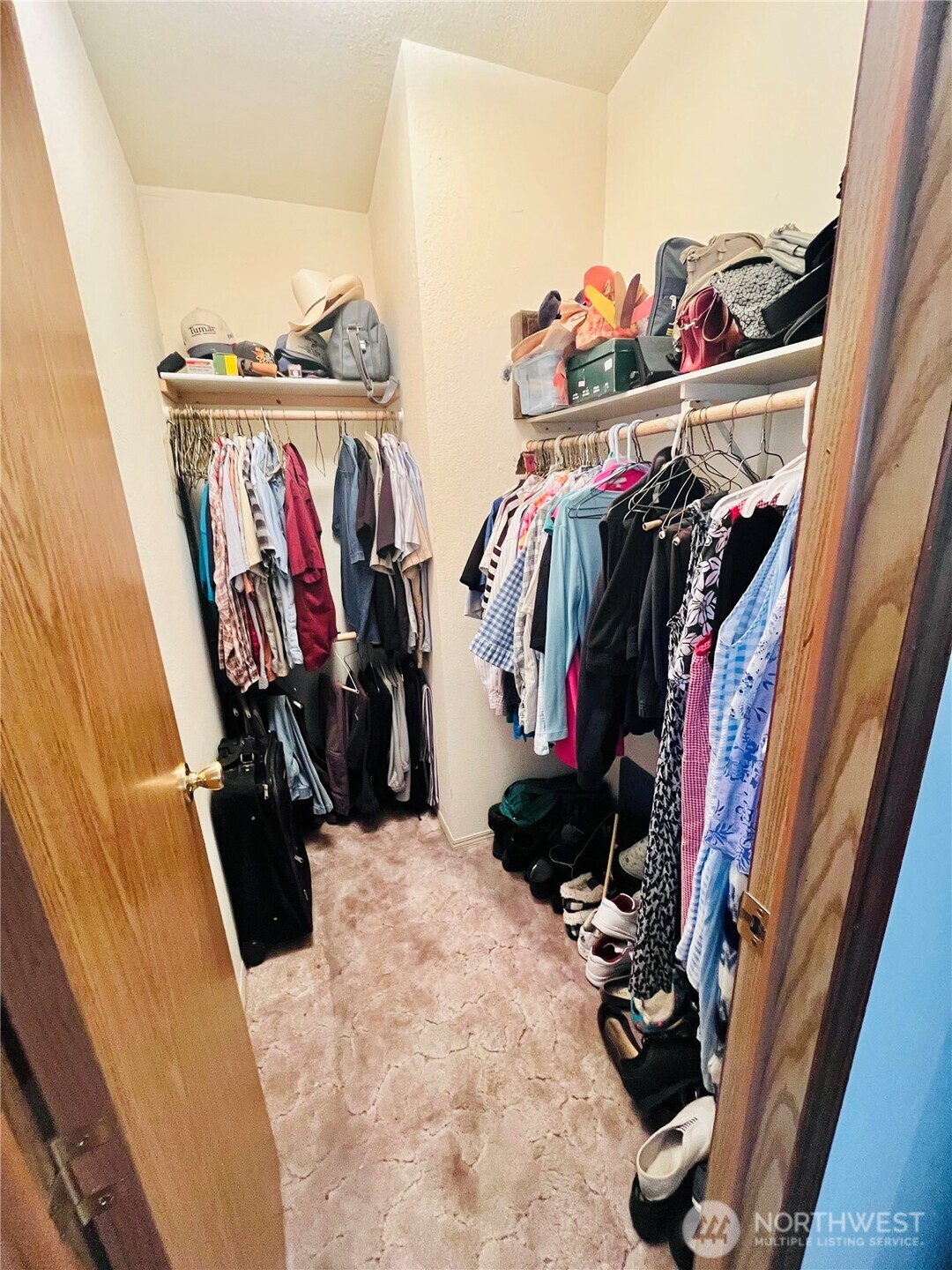 840 Northeast Karol Loop Walla Walla, WA 99362 - Photo 7 of 17 a view of walk in closet with clothes and shoes