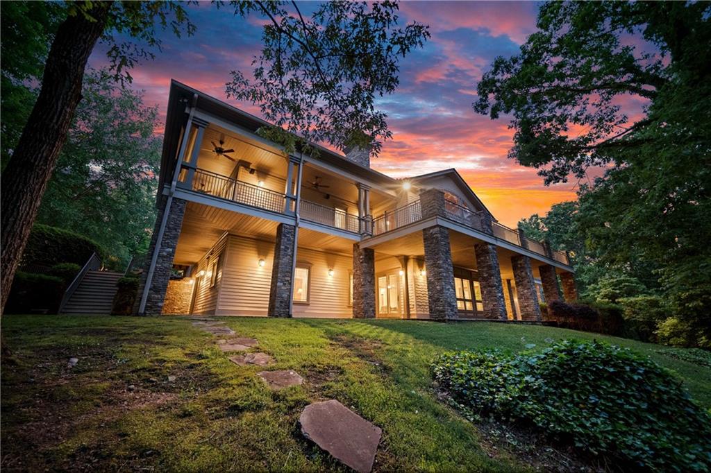 1447 Travis Smith Road Clarkesville, GA 30523 - Photo 59 of 73 a front view of a house with a yard