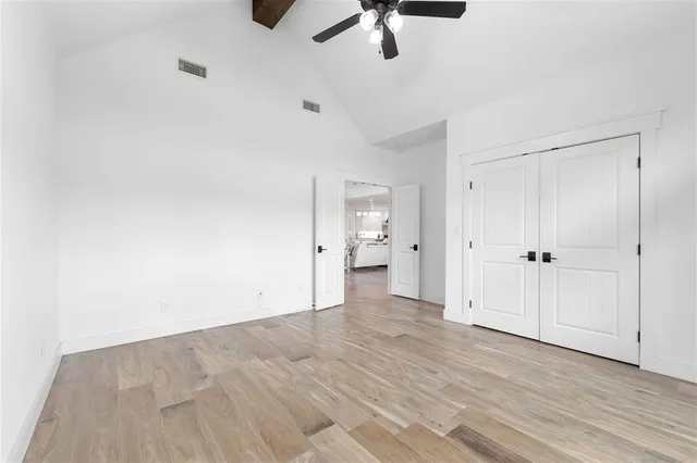 wooden floor in an empty room
