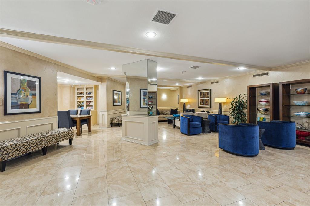 5200 Keller Springs Road, Unit 110 Dallas, TX 75248 - Photo 22 of 28 a living room with furniture and a large window