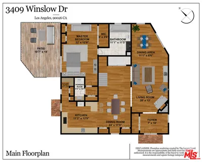 $1,950,000 | 3409 Winslow Drive, Los Angeles, CA 90026