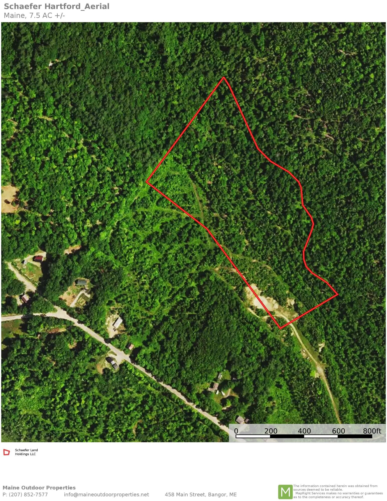 12-28.2 Darington Road Hartford, ME 04220 - Photo 1 of 1 MLS Schaefer Map