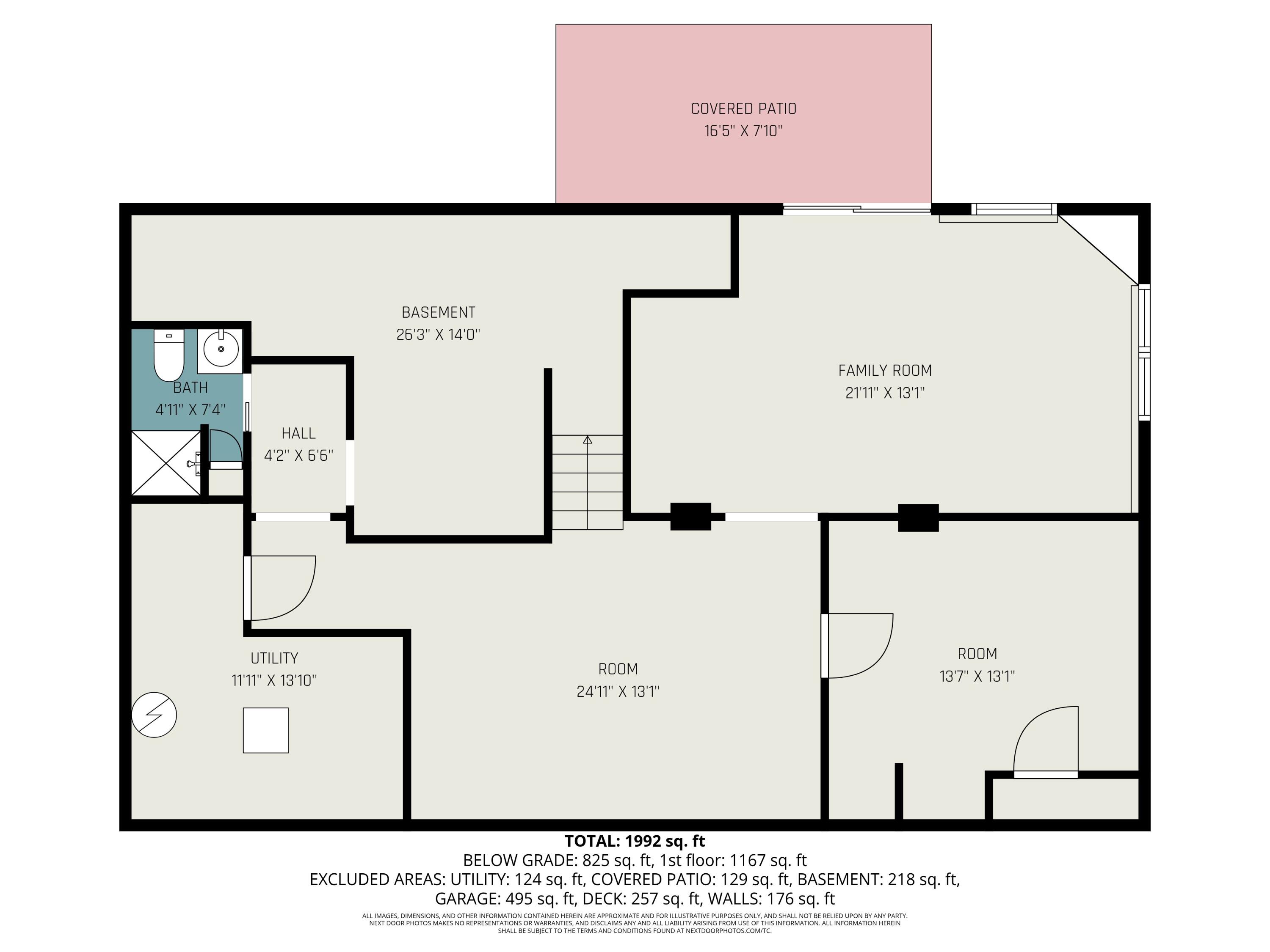 12271 15 1/2 Mile Road Marshall, MI 49068 - Photo 24 of 25 basement_with_sq.ft_913