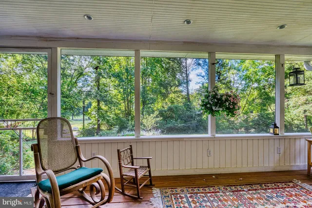 a view of a chairs in balcony