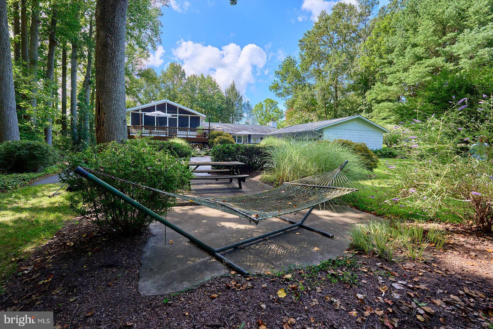 31 Haviland Mill Road Brinklow, MD 20862 - Photo 25 of 36 a view of a backyard with plants and a patio