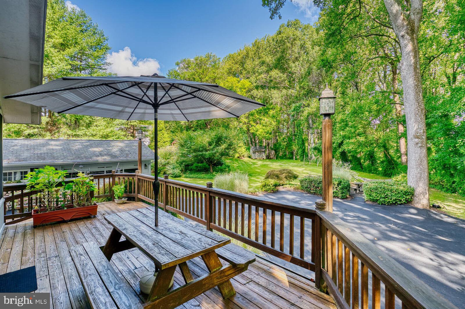 31 Haviland Mill Road Brinklow, MD 20862 - Photo 4 of 36 a view of a wooden deck with furniture