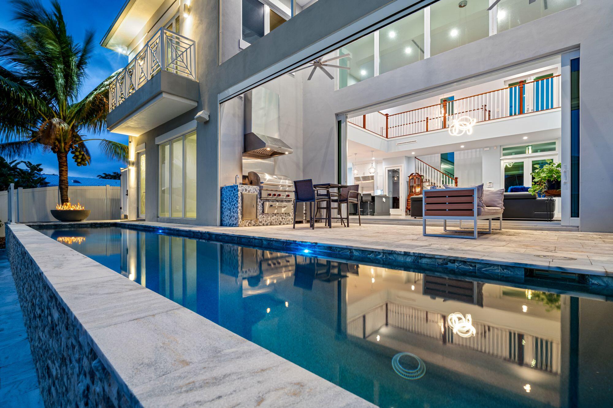 807 Dover Street Boca Raton, FL 33487 - Photo 39 of 47 a view of swimming pool with outdoor seating