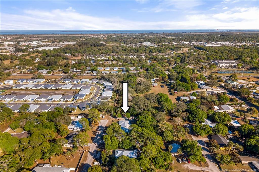 1201 Oak Avenue Fort Pierce, FL 34982 - Photo 34 of 43 an aerial view of residential houses with city view