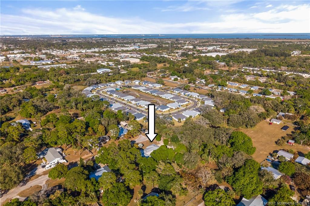 1201 Oak Avenue Fort Pierce, FL 34982 - Photo 35 of 43 an aerial view of residential building with parking space