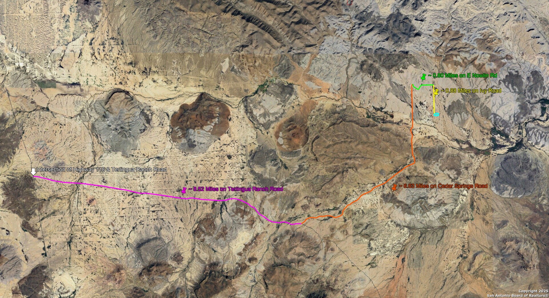 0 Ivy Road Alpine, TX 79830 - Photo 16 of 50 a close up of a snow on a wall