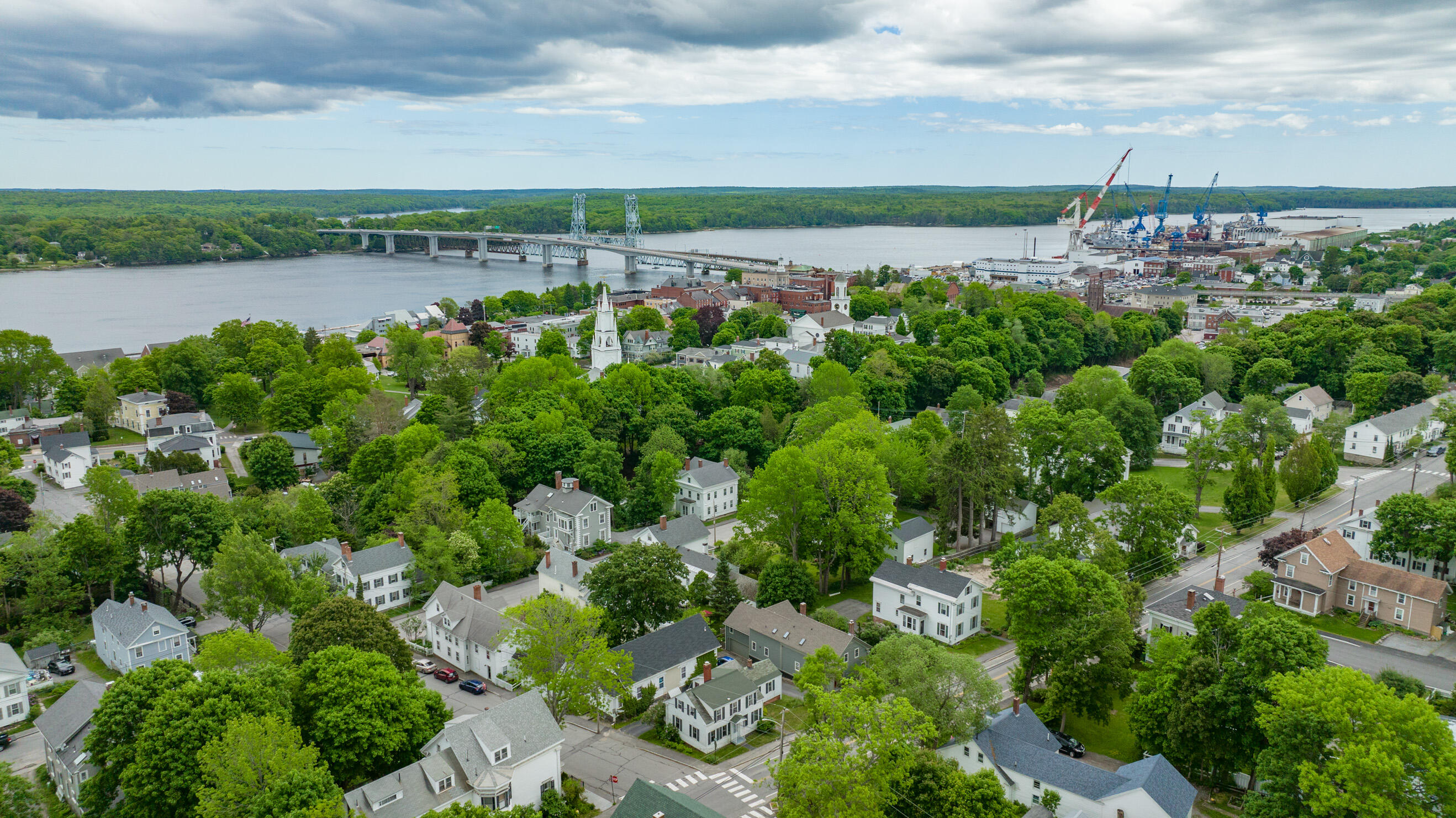 907 High Street Bath, ME 04530 - Photo 31 of 37 907 High Street Drone-9