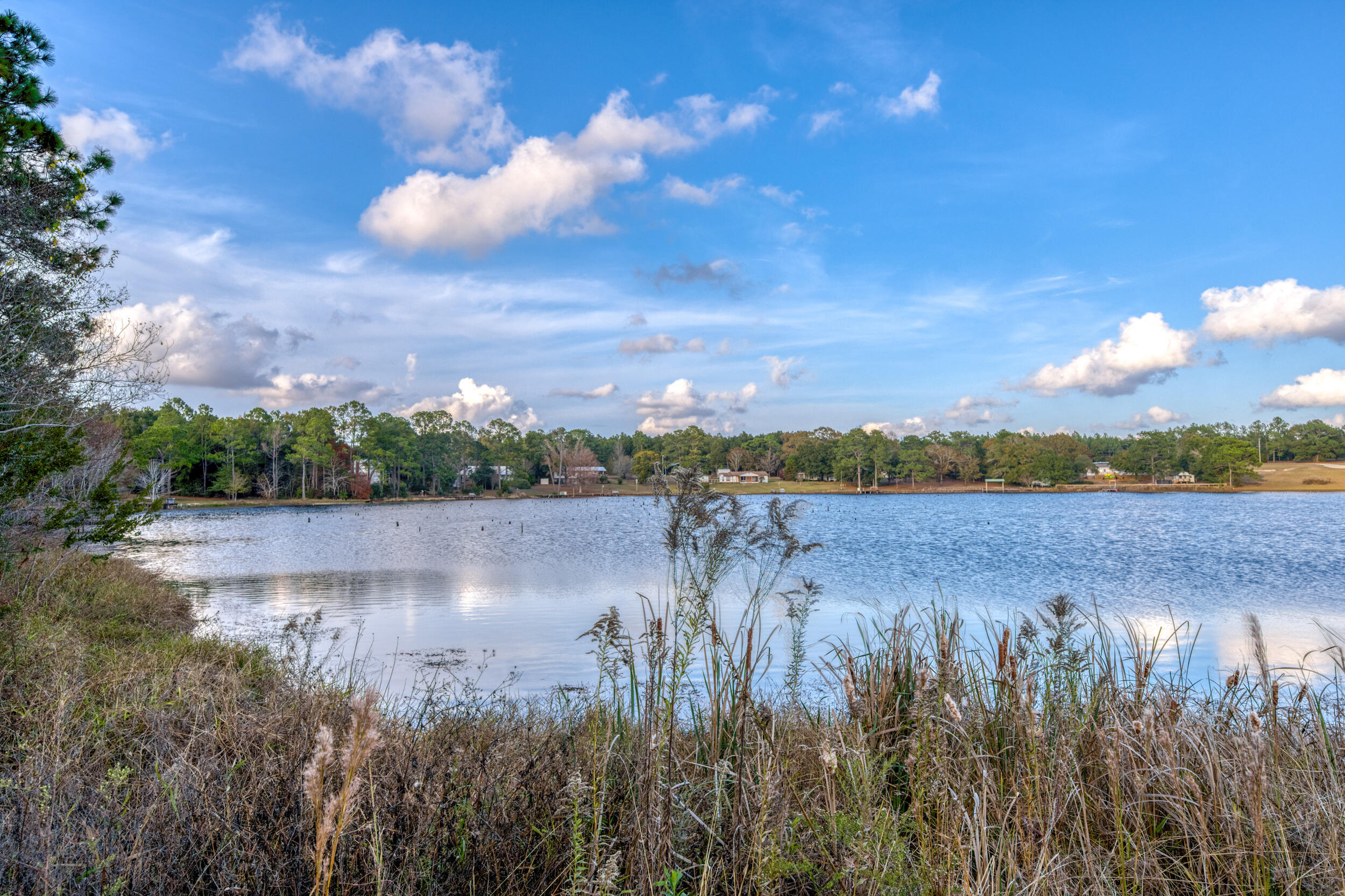 281 Pipers Landing Road DeFuniak Springs, FL 32433 - Photo 12 of 22 a view of lake with green space