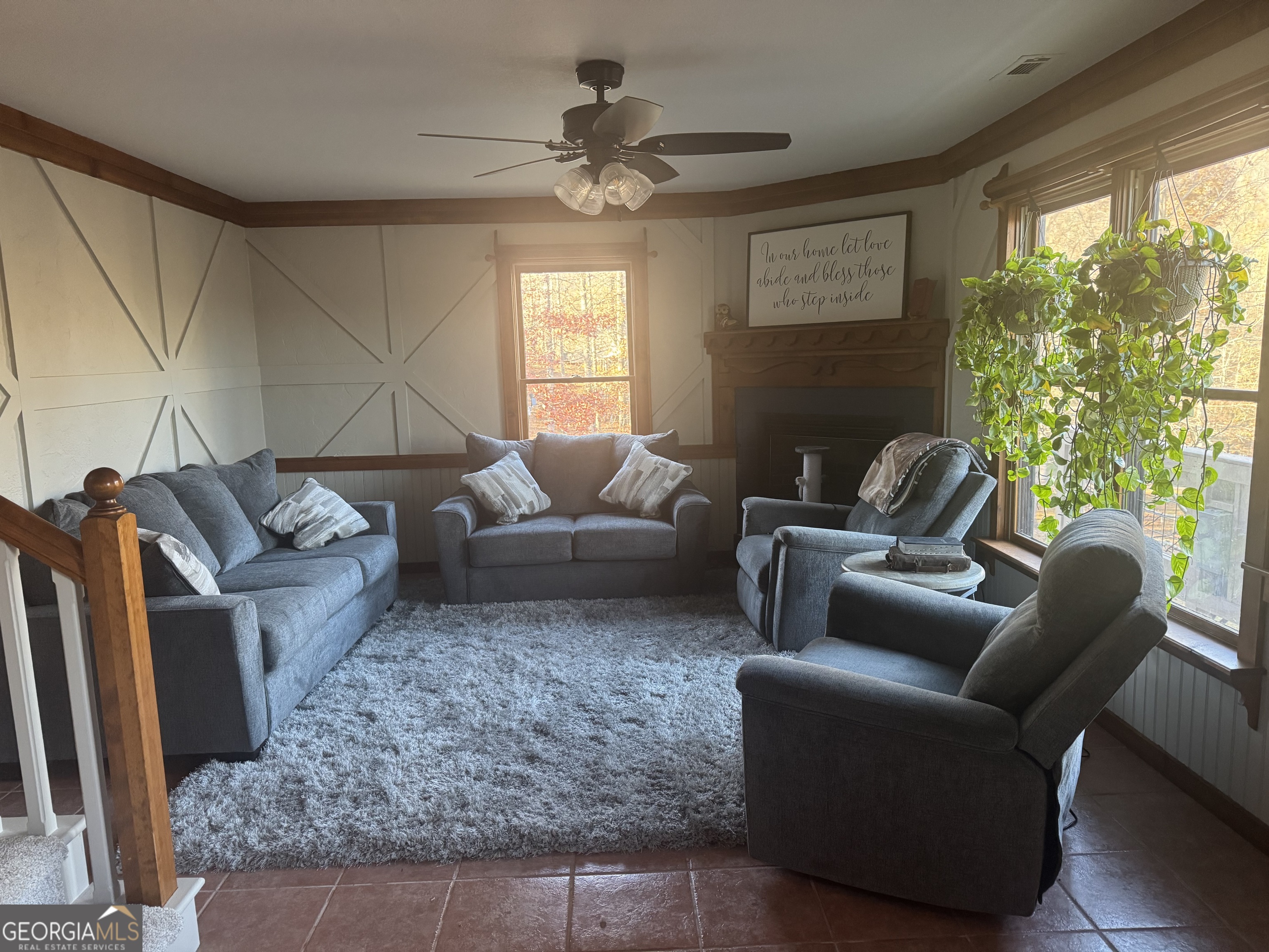 255 Prairie Flower Drive Cleveland, GA 30528 - Photo 4 of 11 a living room with furniture and a large window
